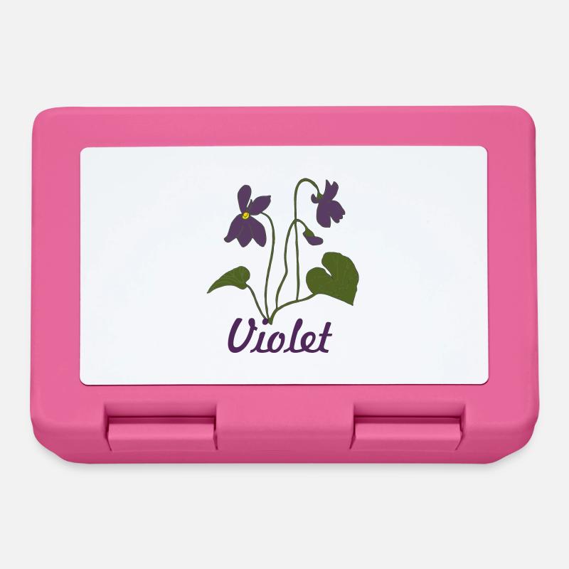 Violet Violet - Boîte à goûter - rose