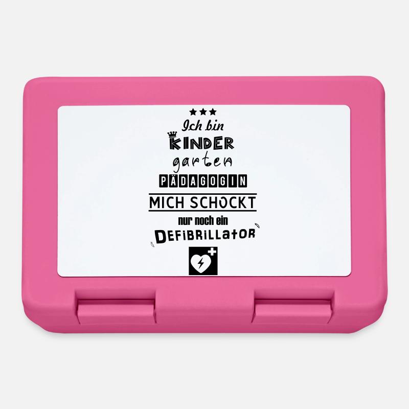 mich schockt nichts mehr - Brotdose - Pink