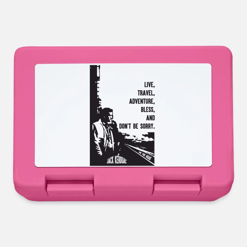 JACK KEROUAC - Lunchbox - pink