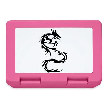 Drachen - Brotdose - Pink - Vorne