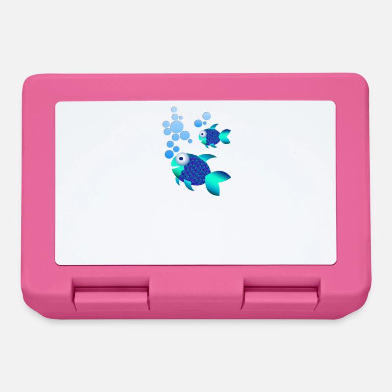 Pesce - Lunch box - rosa