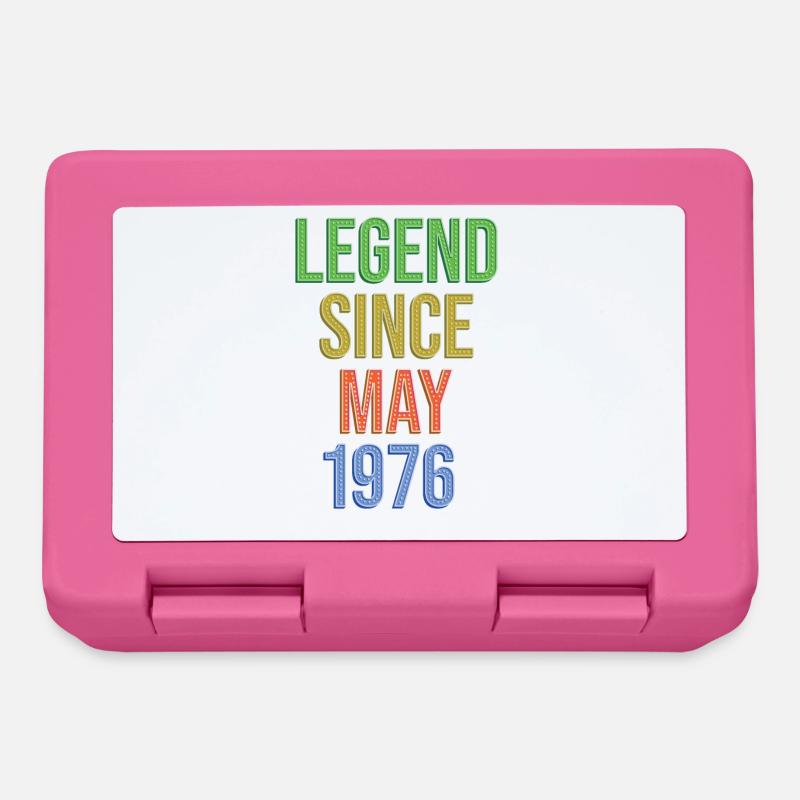 Légende Depuis mai 1976 - Boîte à goûter - rose