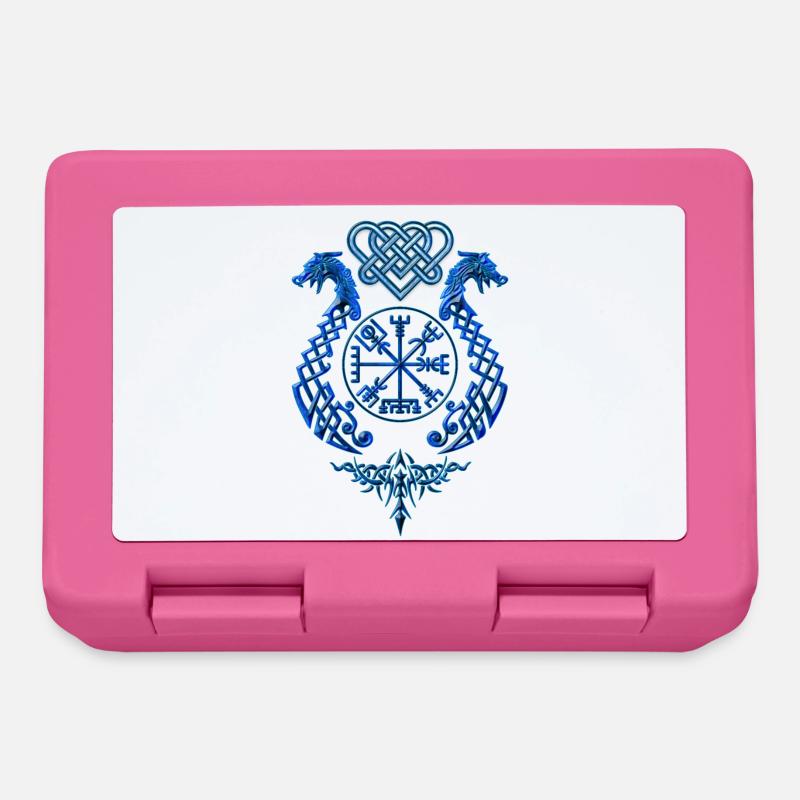 DrachenSymbol - Brotdose - Pink