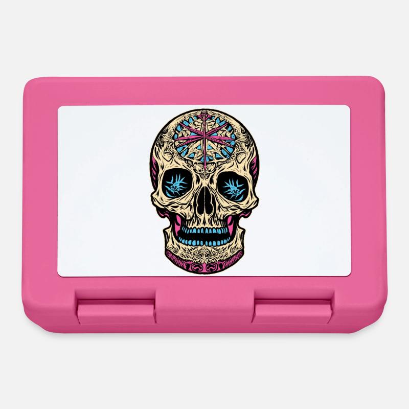Sugar Skull | Sugar Skull - Lunchbox - pink