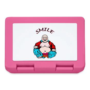Cheerful yoga - Lunchbox - pink - Front
