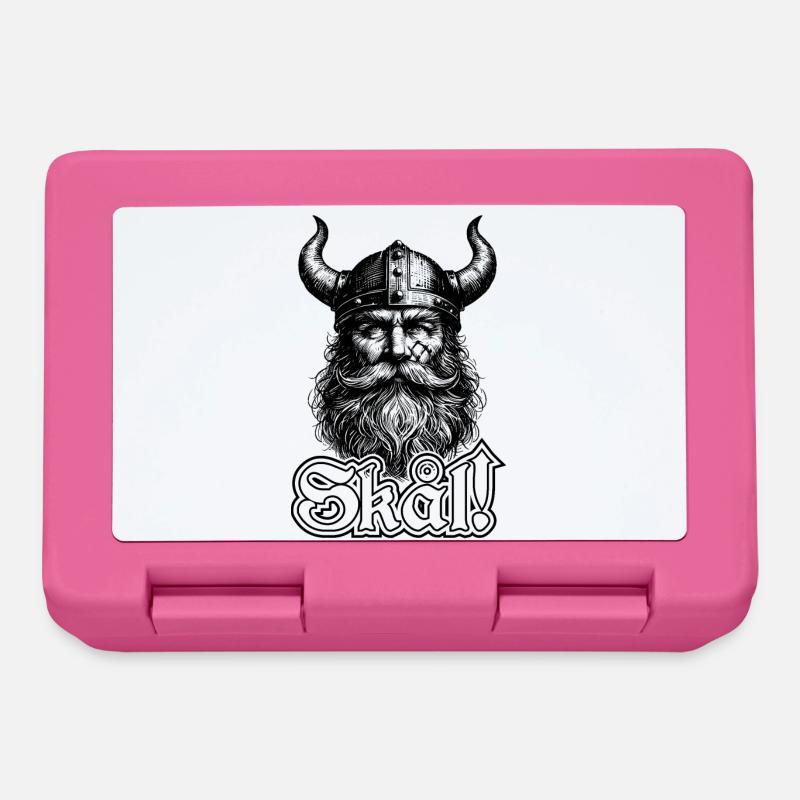 Viking God | Viking Warrior - Lunchbox - pink