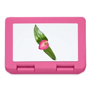 Fleur de Calla Rose - Boîte à goûter - rose - Devant