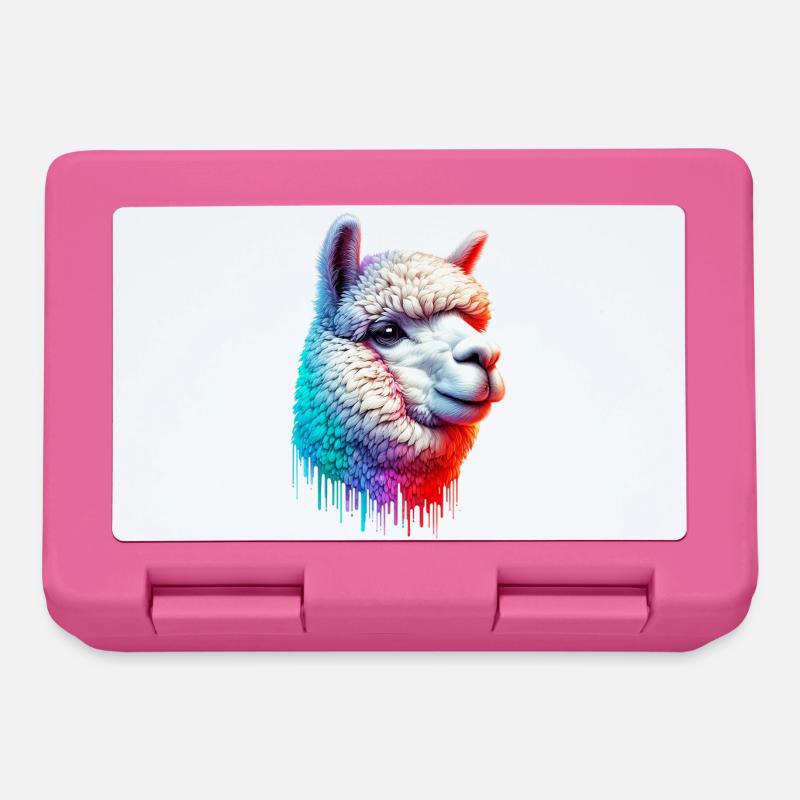 Alpaka - Brotdose - Pink