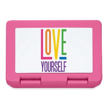 LGBTQ Pride Month - Love Yourself - Lunchbox - pink - Front