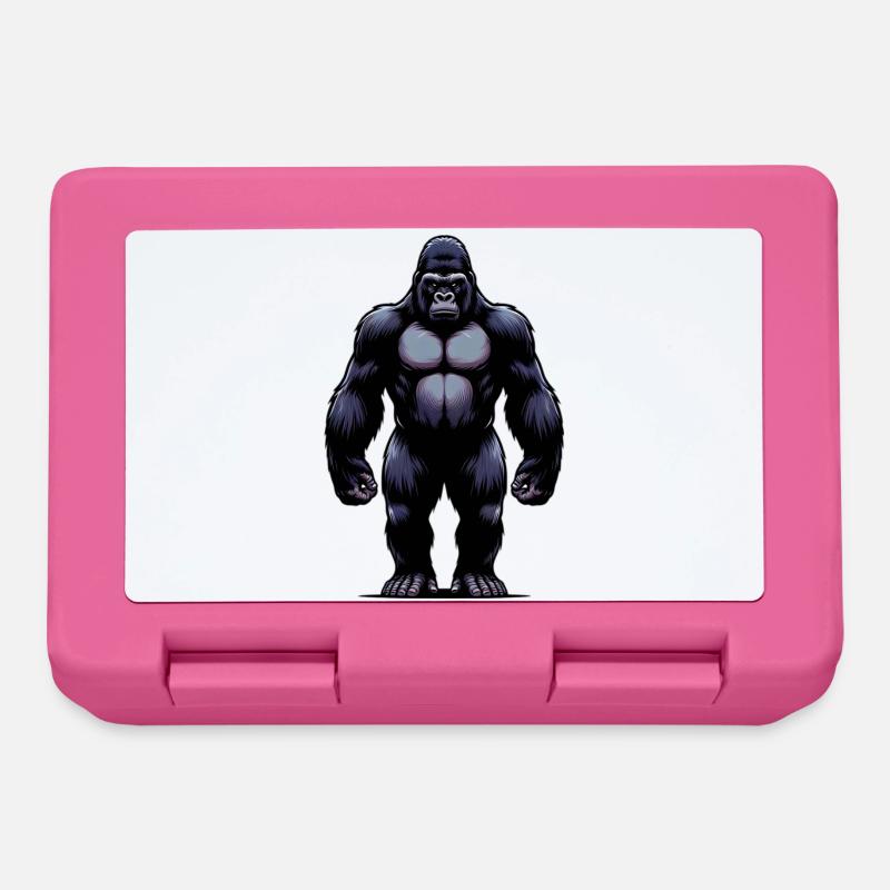 Gorilla - Brotdose - Pink