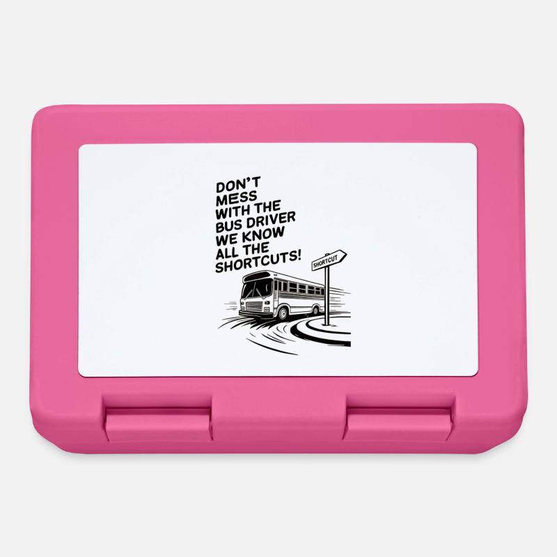 We Know All the Shortcuts! - Lunchbox - pink