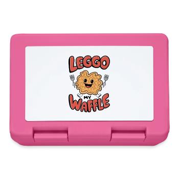 Leggo My Waffle - Lunchbox - pink - Front