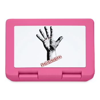 Calisthenics is strength - Lunchbox - pink - Front