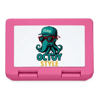 Casquette rétro Octoy Style Octopus - Boîte à goûter - rose - Devant