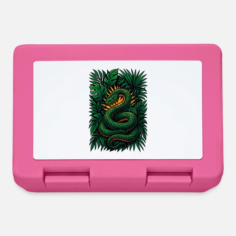 Sunburst Serpent - Boîte à goûter - rose