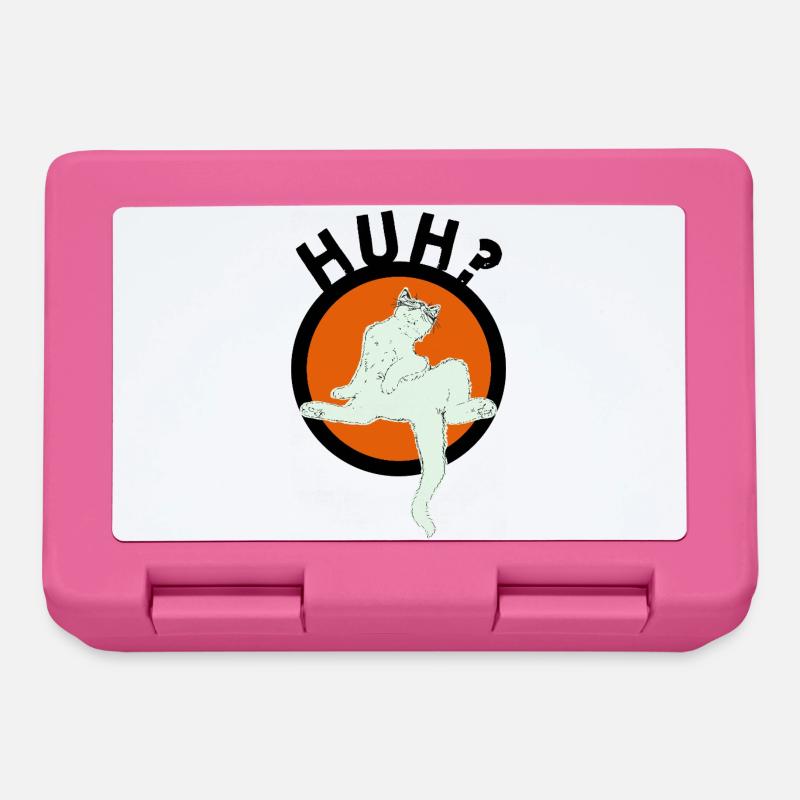 HUH? - Lunchbox - pink