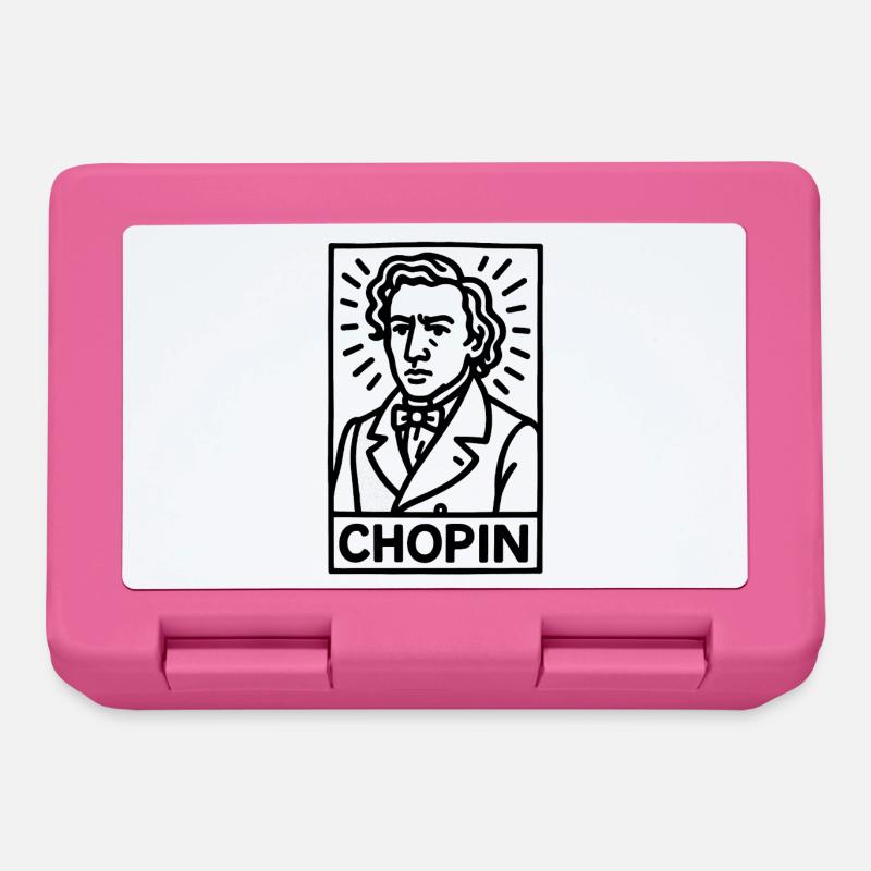 Frédéric Chopin - Lunchbox - pink