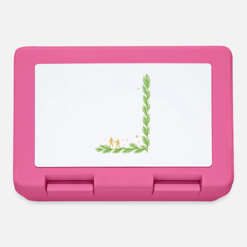 Frame Christmassy - Lunchbox - pink