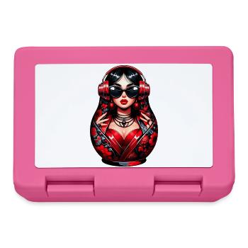 Russian Matryoshka Music Russia Russian - Lunchbox - pink - Front