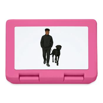 Matt  - Brotdose - Pink - Vorne