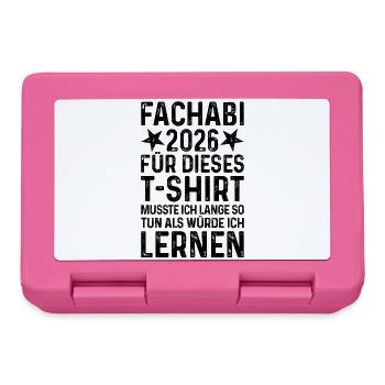 Fachabi 2026 - Lunchbox - pink - Front