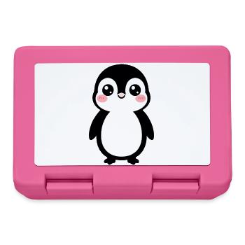 Panda Kiss Kawaii - Brotdose - Pink - Vorne