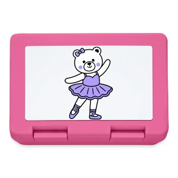 Ballet de l’ours - Boîte à goûter - rose - Devant