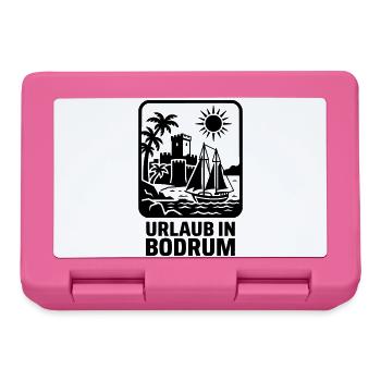 Bodrum Türkei Urlaub - Brotdose - Pink - Vorne