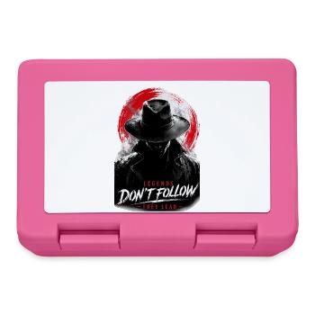 Legends do not lead to follow - Lunchbox - pink - Front