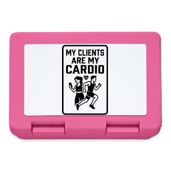 Client Cardio Fitness Coach - Boîte à goûter - rose - Devant