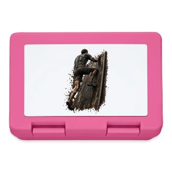 Mud Master - Obstacle - Teamwork - Lunchbox - pink - Front