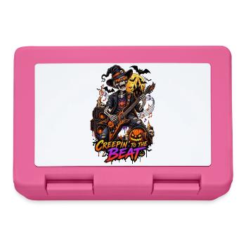 Creepin' to the Beat – Halloween Rock - Lunchbox - pink - Front