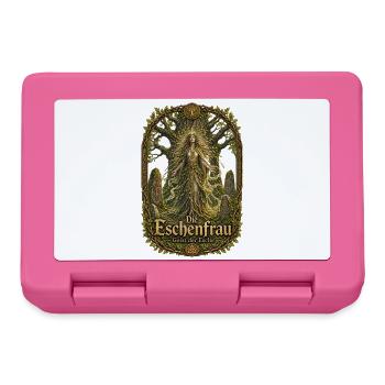 Eschenfrau – Geist der Esche - Brotdose - Pink - Vorne