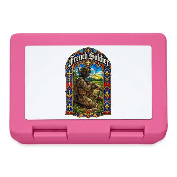 Französischer Soldat - Brotdose - Pink - Vorne