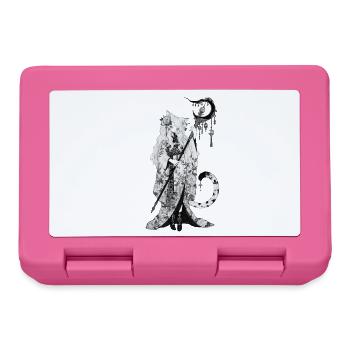 Lunar Nekomimi-Priesterin im Kimono - Brotdose - Pink - Vorne