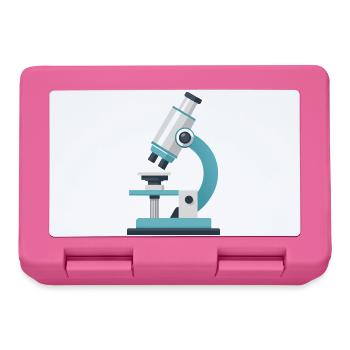 Mikroskop - Brotdose - Pink - Vorne