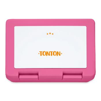 pas besoin de cheveux super tonton - Boîte à goûter - rose - Devant