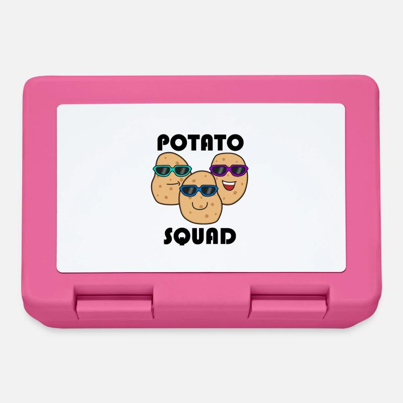 Potatoe Squad Vegetables Hobby Chef Potato - Lunchbox - pink