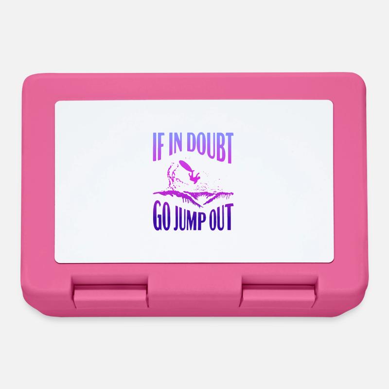 Wave Jump Surf Shirt Design - Lunchbox - pink