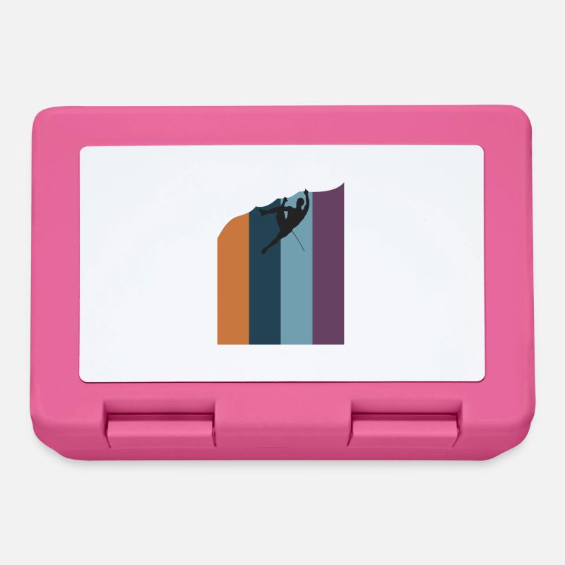 Rock Climbing - Lunchbox - pink