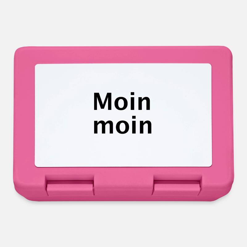 MOIN MOIN, NORTH GERMAN, NORTH GERMAN - Lunchbox - pink