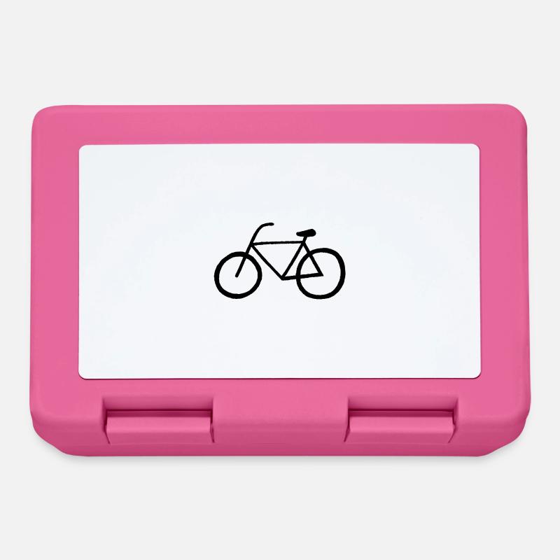 Fahrrad - Brotdose - Pink