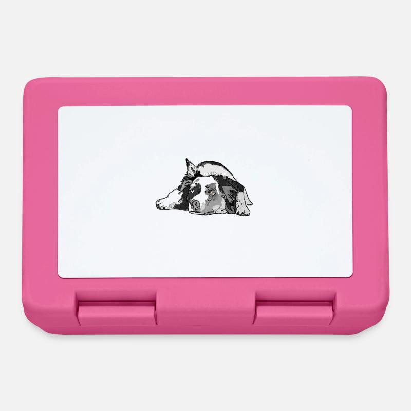 Australian Shepherd - Lunchbox - pink