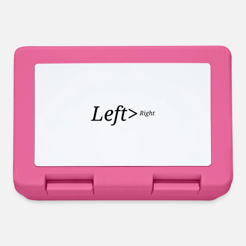 Left>Right - Lunchbox - pink