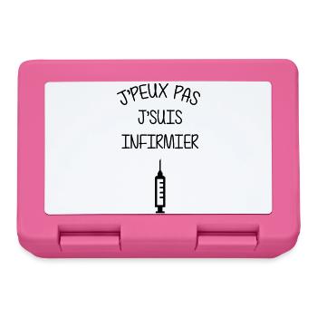 Nurse PKrankenschwester Infirmier Infirmière - Lunchbox - pink - Front