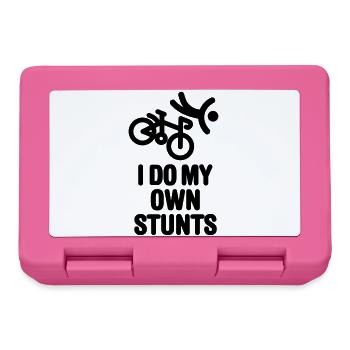 I do my own stunts - racing bicycle - Lunchbox - pink - Front