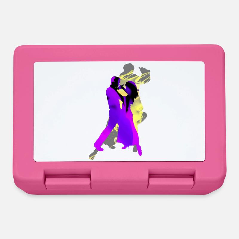 Argentine tango dancers - Lunchbox - pink