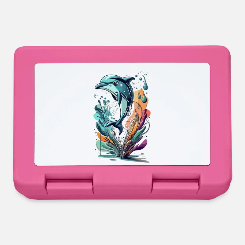 DOLPHIN - Lunchbox - pink