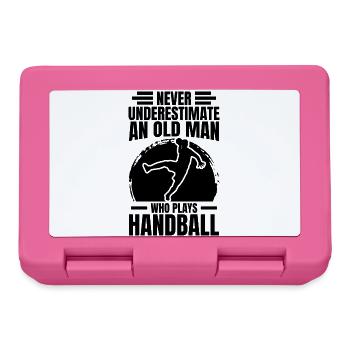 Handball Opa - Brotdose - Pink - Vorne