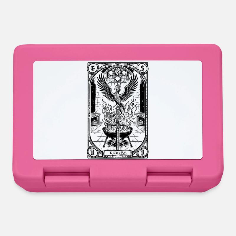 Le Tarot Phoenix renaît - Boîte à goûter - rose